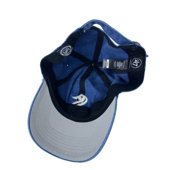 '47 Deep Sea Blue Seattle Kraken Esker Clean Up Adjustable Hat Blue Mens OSFA - Picture 7 of 11